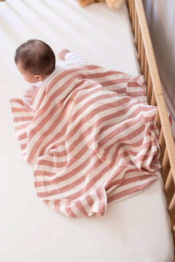 EIFIN Muslin Cloth & Blanket 3-Piece Set 100% Cotton Oeko-Tex Certified 80x70 Cm