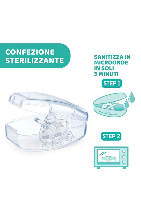 Chicco Physioforma Luxe Soft Silicone Pacifier 2-6 Months Single