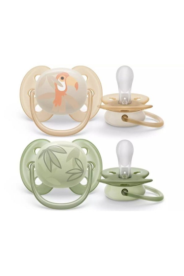 Philips Avent Ultra Soft Pacifier Set for 0-6 Months