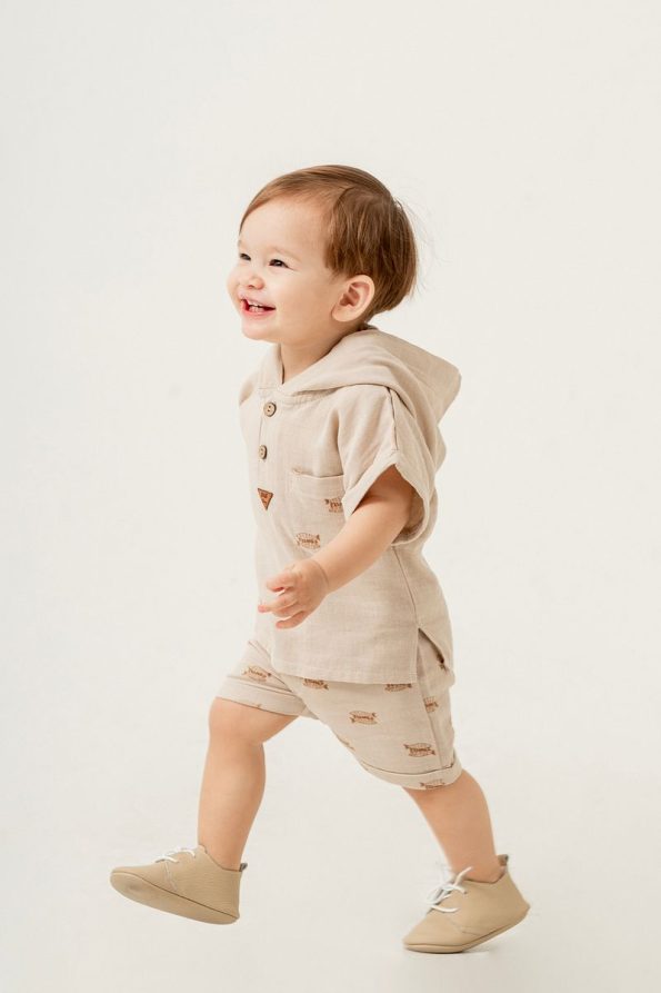 JNF Kids Boys Hooded 2-Piece Baby Set