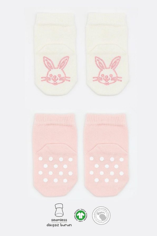 Bistyle Bistil Organic Seamless Non-Slip Baby Socks