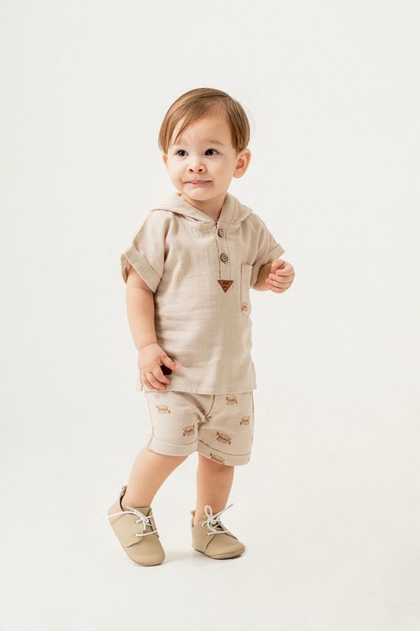 JNF Kids Boys Hooded 2-Piece Baby Set
