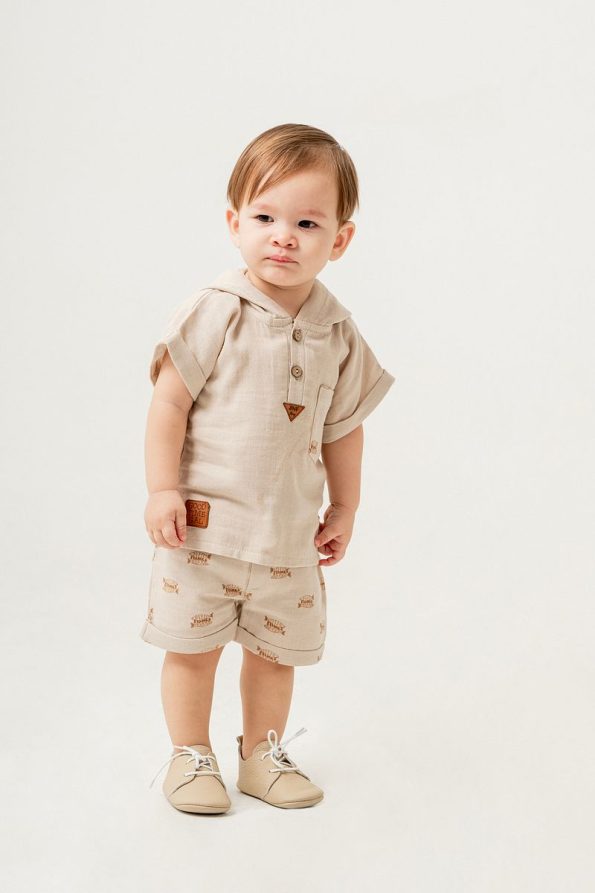 JNF Kids Boys Hooded 2-Piece Baby Set