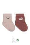 Bistyle Organic Seamless Bear Baby Socks (Set of 2)
