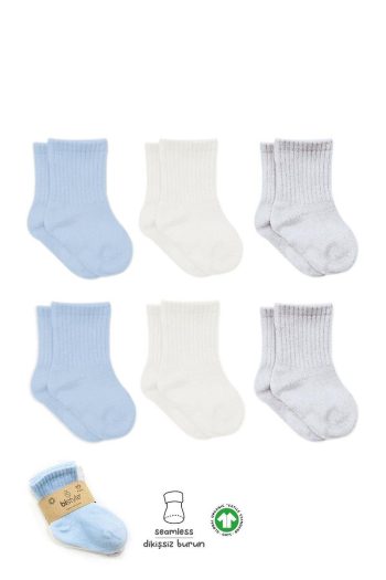 Bistyle Organic Basic Long Socks for Babies