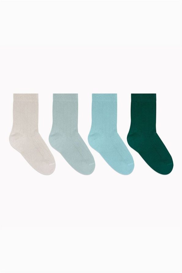 Bistyle Organic Basic Long Socks for Boys and Girls