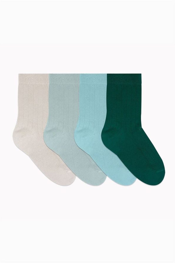 Bistyle Organic Basic Long Socks for Boys and Girls