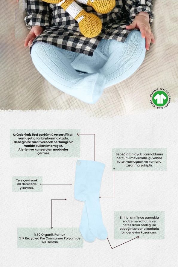 Bistyle Organic Cotton Tights for Babies