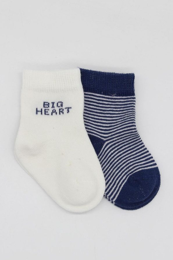 Bistyle Organic Baby and Children's Seamless Big Heart Cotton Socks