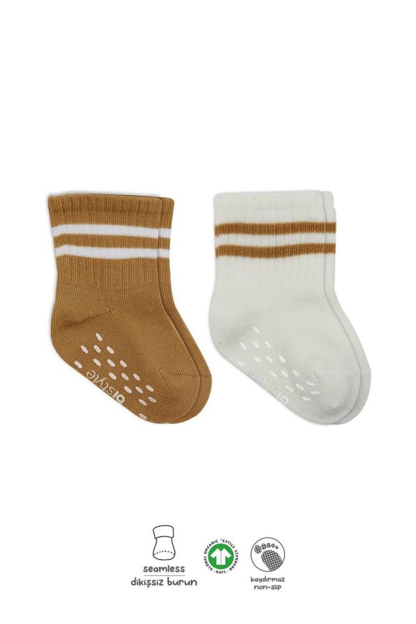 Bistyle Organic Baby and Kids Non-Slip Sock Set