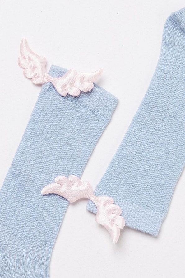 Katia & Bony Baby Socks with Wing Accessories Blue