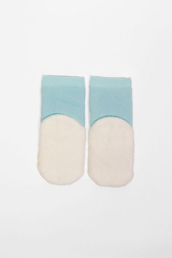Katia & Bony Bear Print Baby Socks Blue