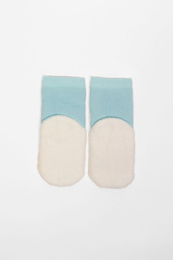 Katia & Bony Bear Print Baby Socks Blue