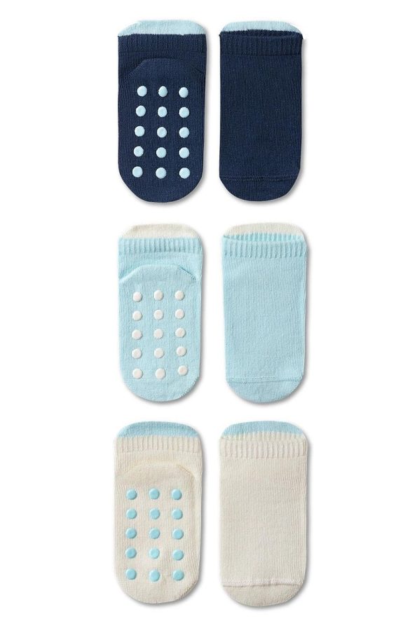 Katia & Bony Baby Polka Dot 3-Pack Ankle Socks