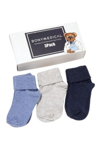 Katia & Bony 3-Pack Medical Baby Socks