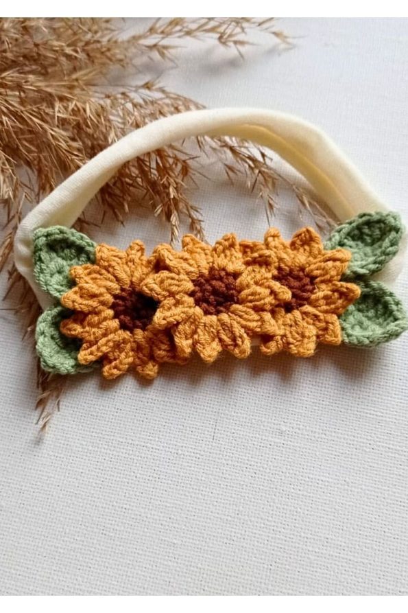 Sunflower Natural Hair Band