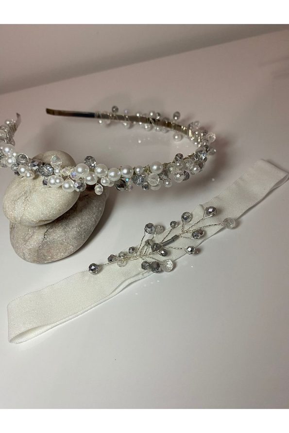 Kadamorganik Gokce Series Mother and Baby Crown