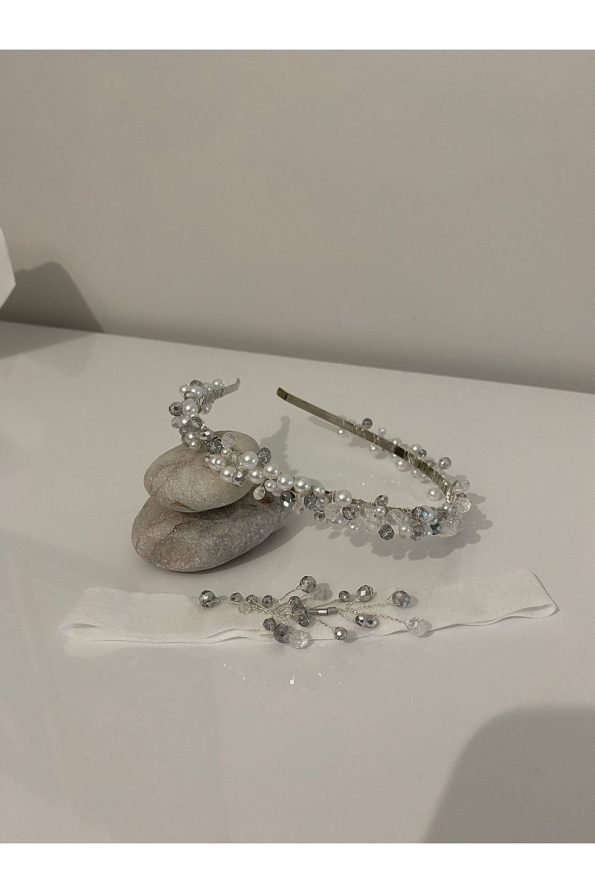 Kadamorganik Gokce Series Mother and Baby Crown