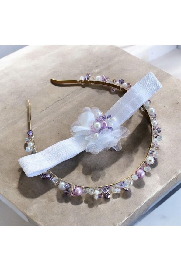 Kadamorganik Lilac Mother and Baby Postpartum Crown
