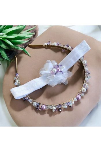 Kadamorganik Lilac Mother and Baby Postpartum Crown