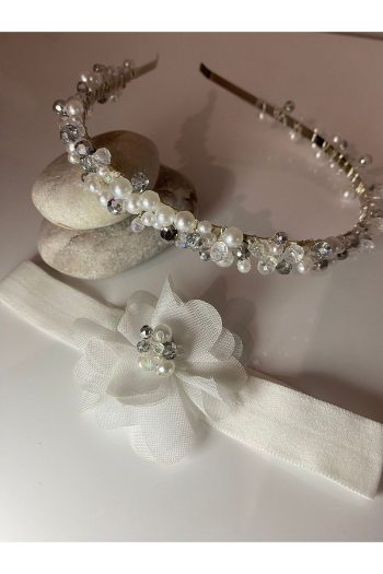 Kadamorganik Gokce Series Mother and Baby Crown