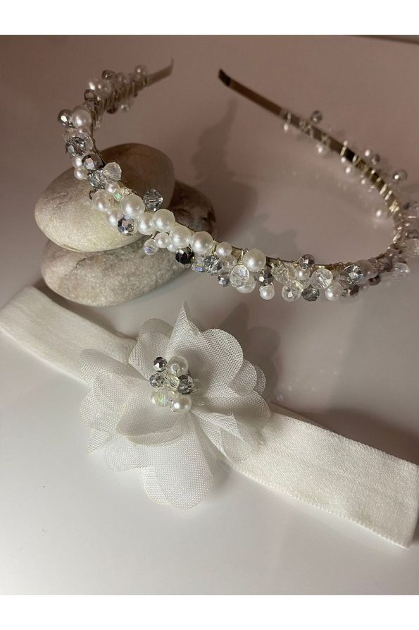 Kadamorganik Gokce Series Mother and Baby Crown