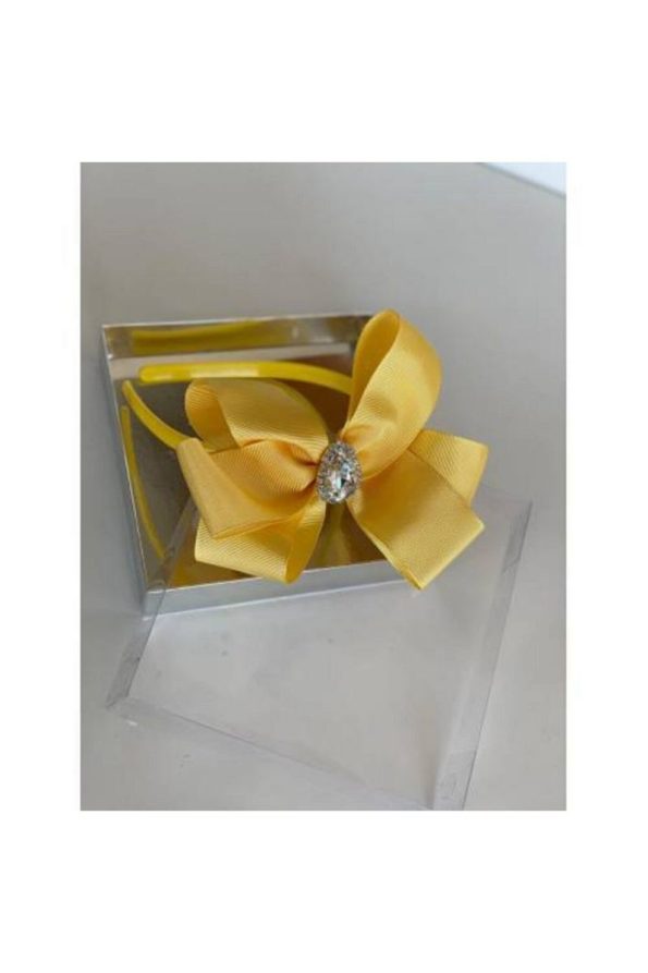 Queen Accessory Yellow Crystal Stone Mother Daughter Wedding Crown