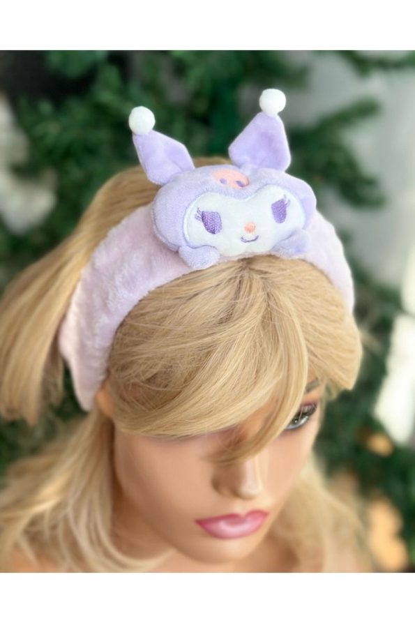 QUEEN Accessories Plush Hello Kitty Kuromi Toy Hair Band