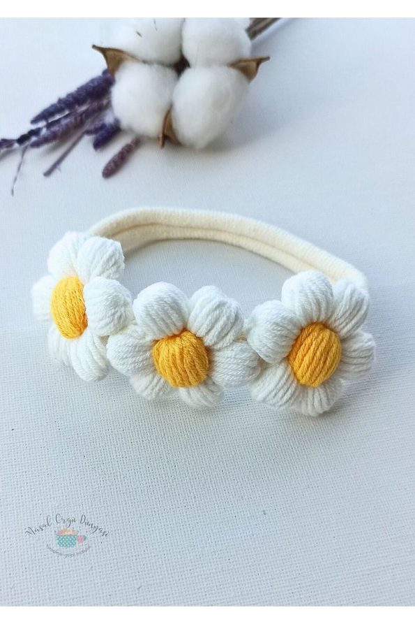 Handmade Amigurumi Baby and Children's Hair Band