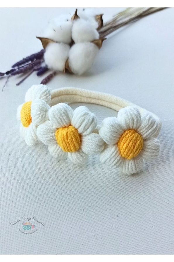 Handmade Amigurumi Baby and Children's Hair Band