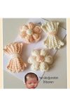 Newborn Baby Hair Clips Set of 4