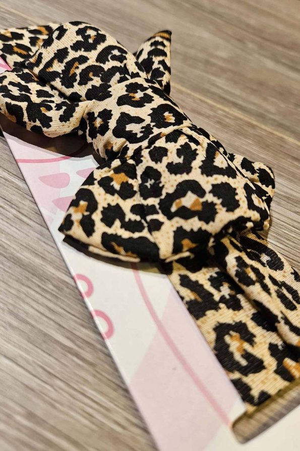 Peki Baby & Kids Leopard Print Headband for Girls