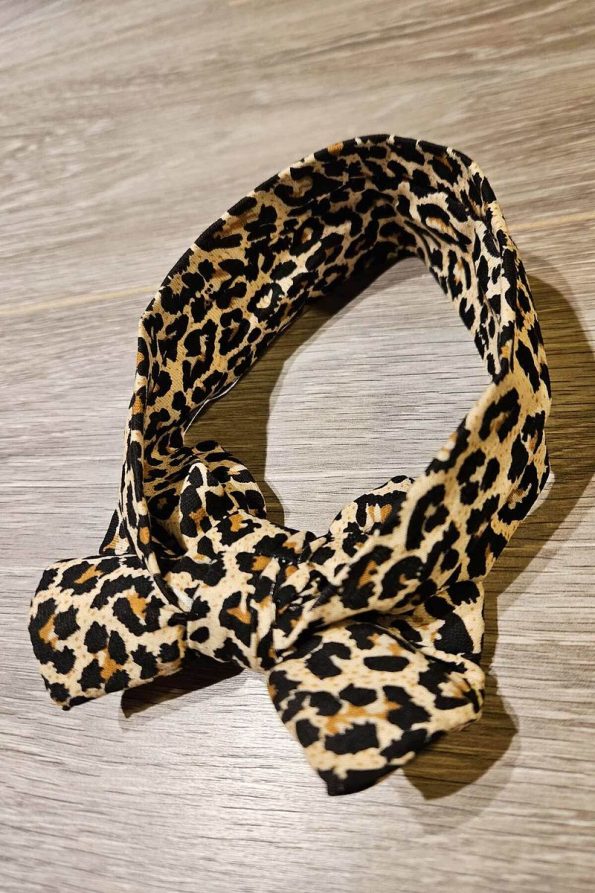 Peki Baby & Kids Leopard Print Headband for Girls