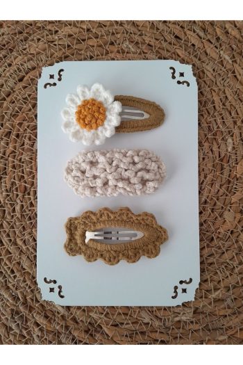 3-Piece Hair Clip Set for Babies, Kids, and Adults