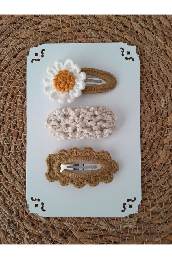 3-Piece Hair Clip Set for Babies, Kids, and Adults