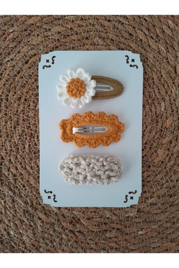 3-Piece Hair Clip Set for Babies, Kids, and Adults
