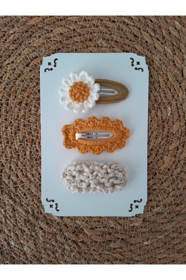 3-Piece Hair Clip Set for Babies, Kids, and Adults