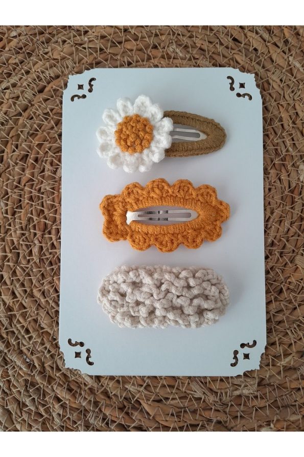 3-Piece Hair Clip Set for Babies, Kids, and Adults