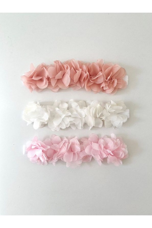 COOLMINIES Girls' Floral 3-Piece Headband Set