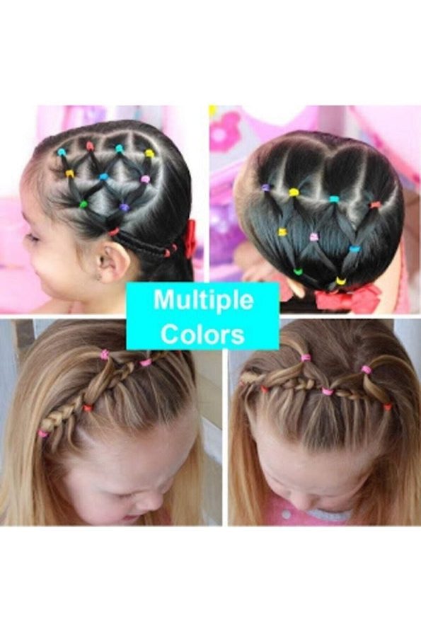 800 Piece Hair Tie Set for Babies and Girls