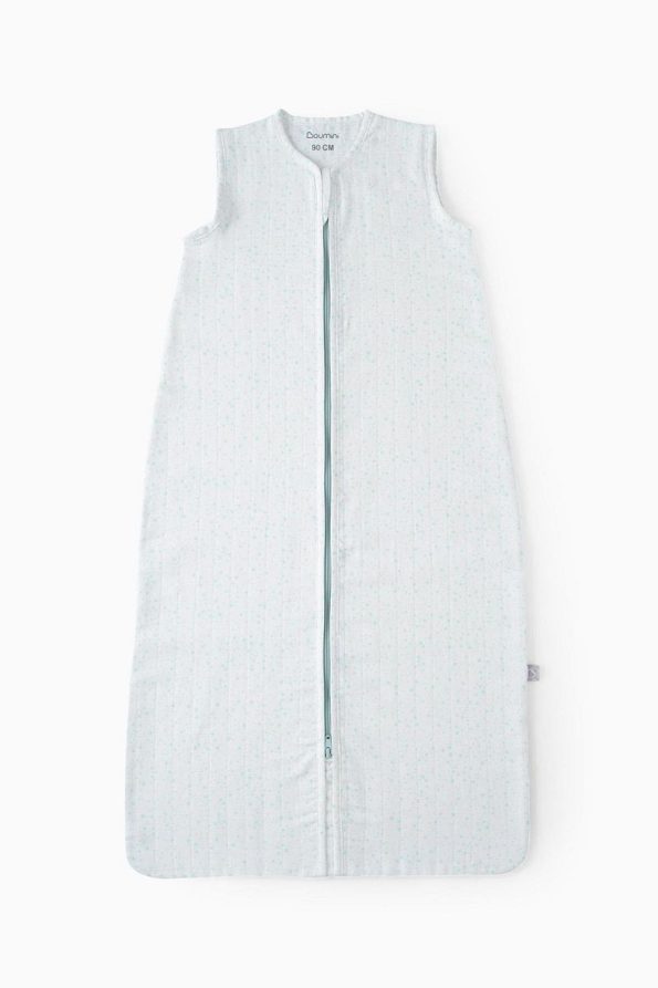 Boumini Muslin Baby Sleeping Bag 90 Cm Green Stars
