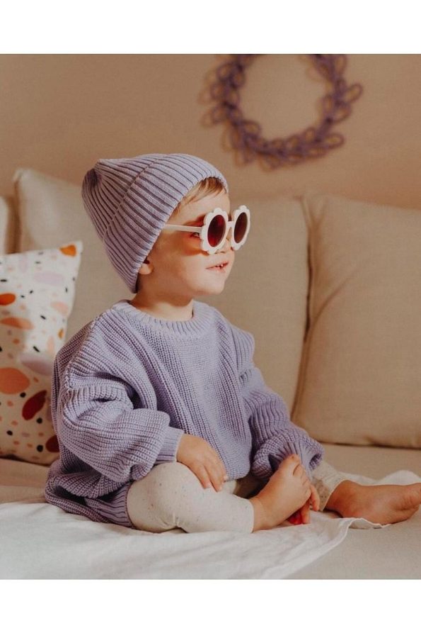 Sparrow Laurel Unisex Baby and Kids Oversized Knit Sweater 6 Months to 5 Years