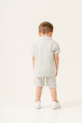 JNF Kids Boys' Grograin Striped 3-Piece Set