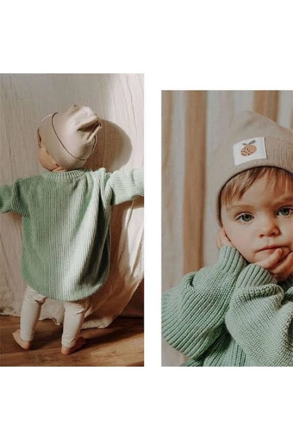 Sparrow Laurel Baby and Kids Oversized Knit Sweater
