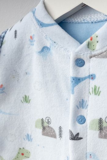 Bebitof Cute Animal Pattern Cotton Baby Velour Romper