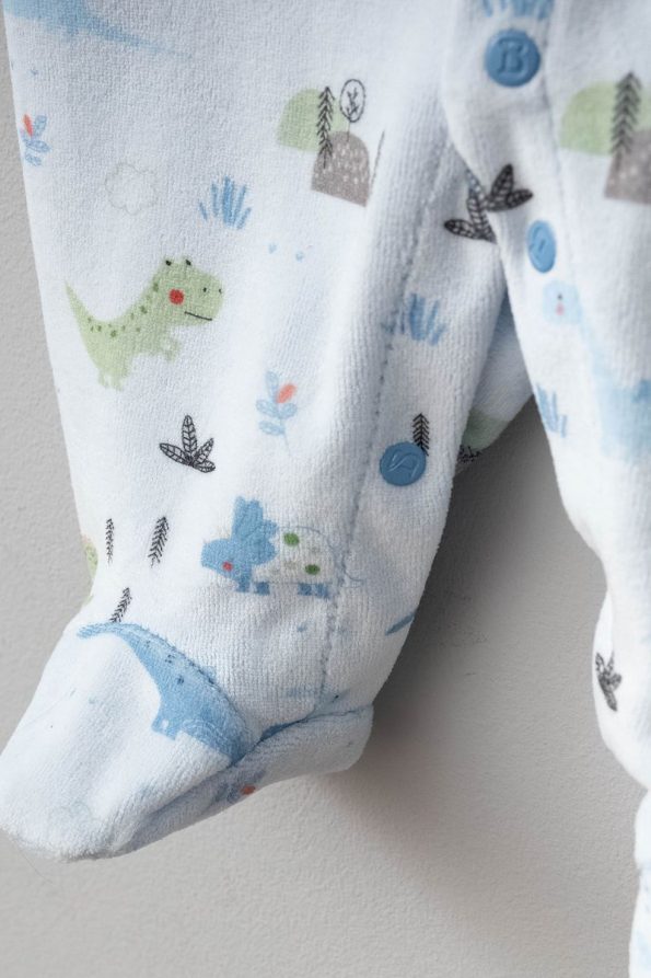 Bebitof Cute Animal Pattern Cotton Baby Velour Romper