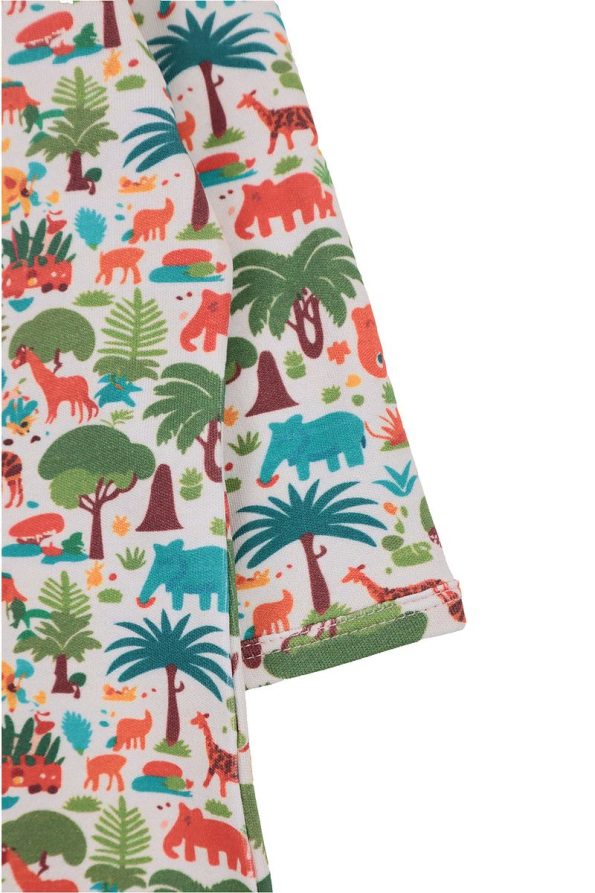 Mavipink Footed Snap Romper Green