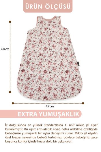 Mordesign Baby Sleeping Bag, Newborn Muslin Swaddle