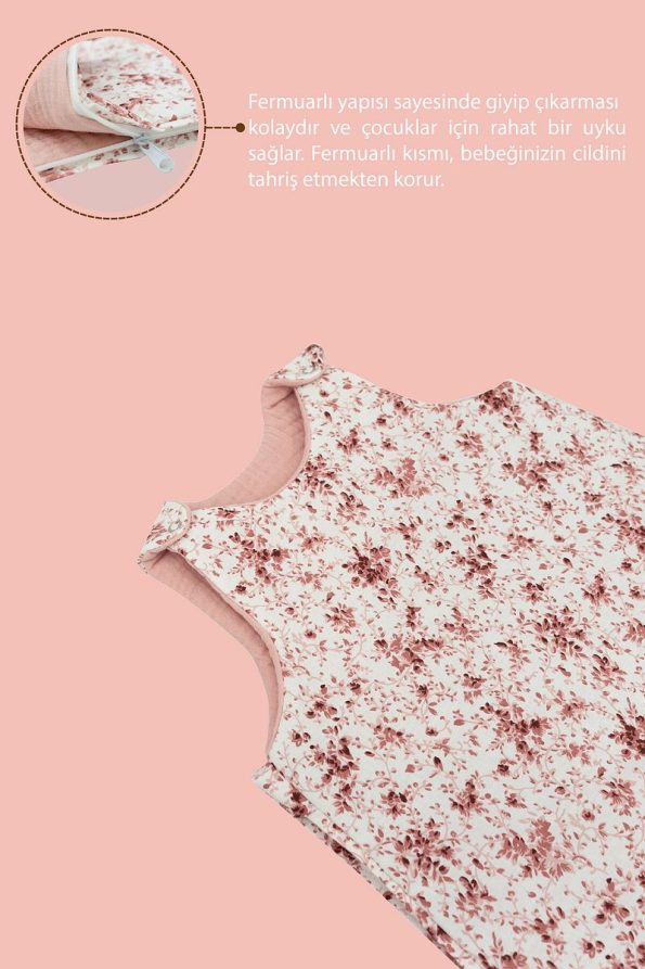 Mordesign Baby Sleeping Bag, Newborn Muslin Swaddle