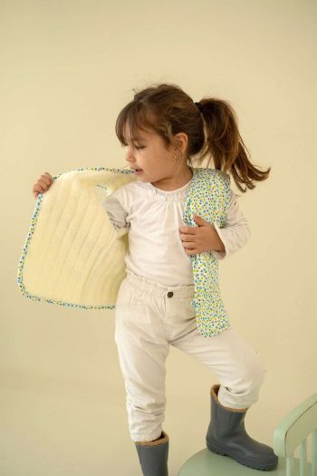 Kirazkids Star Pattern Plush Baby Vest